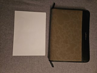 Portadocumentos TOUS Beige y Negro