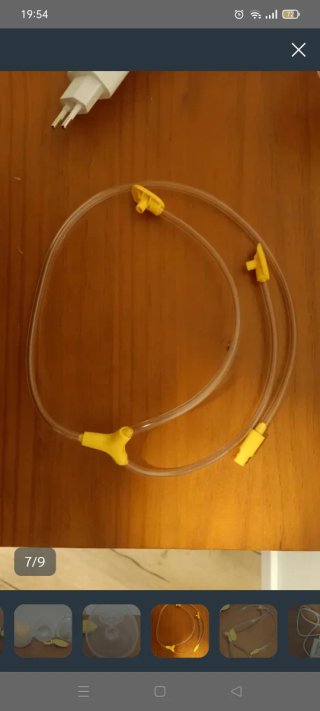 2 Copas Medela Manos Libres + tubo doble