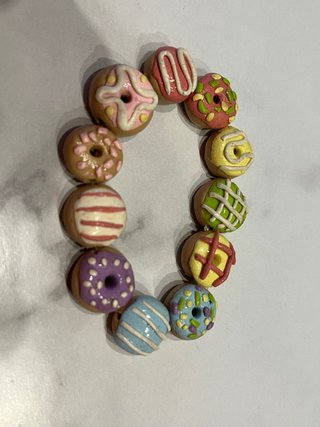 Pulsera Donuts Handmade