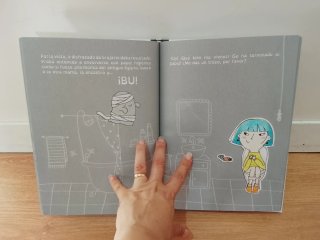 Libro infantil ¡Bu!