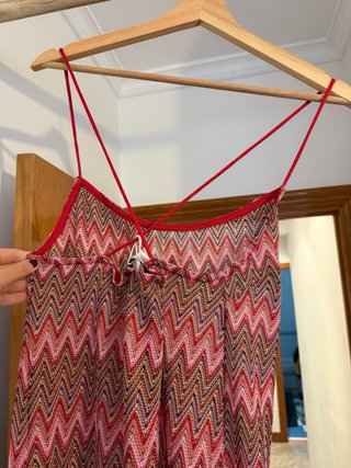 Vestido Mango Zigzag Multicolor