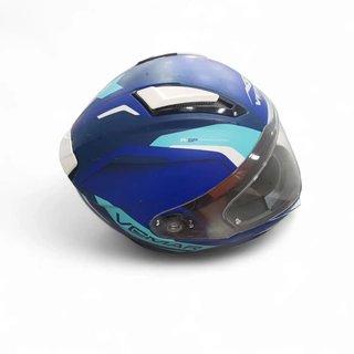 CASCO DE MOTO VERMAR HELMETS AZUL TALLA 53-54