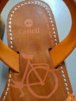 Abarcas Castell N.36 Naranja