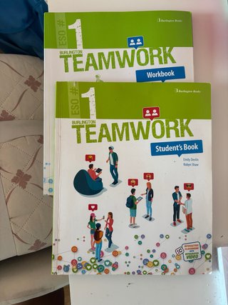 2 libros de ingles marca burlington