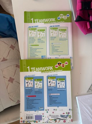 2 libros de ingles marca burlington