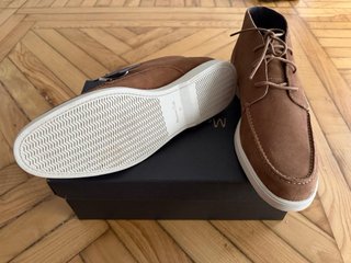 Botines piel marrón Massimo Dutti talla 42