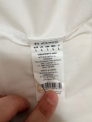 Camisa Blanca El Ganso Hombre