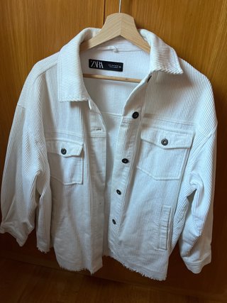 Chaqueta Zara Blanca Talla M