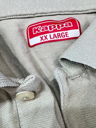 Polo Kappa Beige Vintage - Taglia XXL