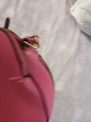 Bolso River Island Negro y Rosa