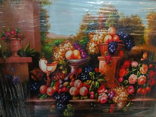 Cuadro Bodegón Frutas y Jarra