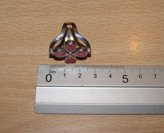 Anillo sortija reversible doble 2 caras plata 950