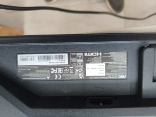 Monitor AOC Gaming Negro pantalla rota
