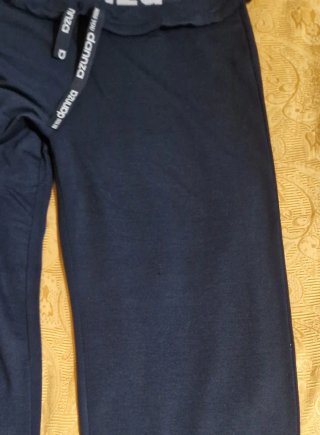 Pantalone donna tuta blu