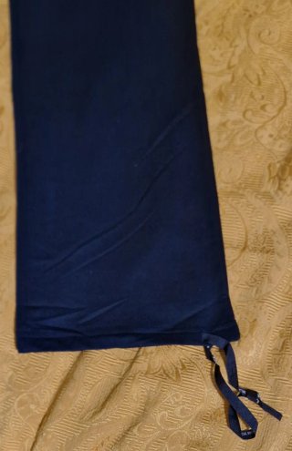 Pantalone donna tuta blu