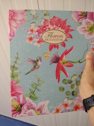 Organizador Pigna Flores y Colibrí