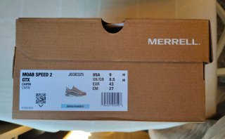 Zapatillas Merrell Moab Speed 2 GTX a estrenar