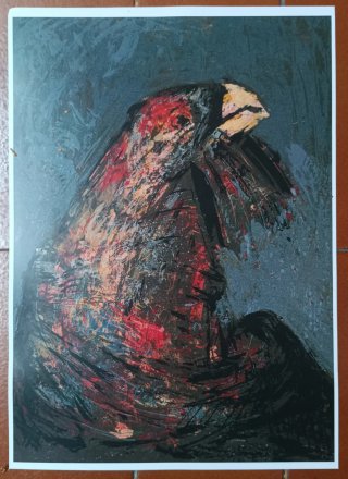 Láminas caza:ciervo,halcón, perdiz,urogallo,liebre