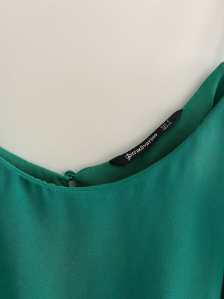 Blusa verde Stradivarius