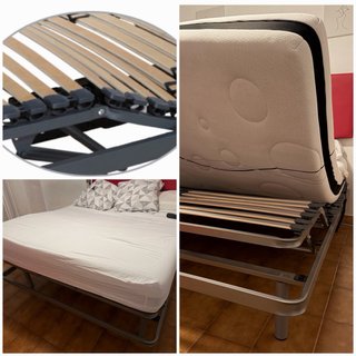 Cama Articulada 150x190 Somier + Colchón
