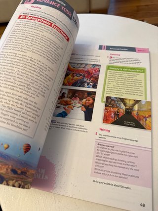 Burlington Avanced Options Student's Book : B1+