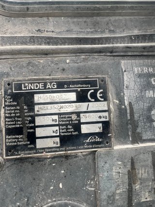 Carretilla Linde 2000-2002-2011