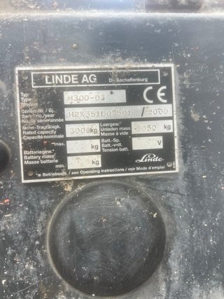Carretilla Linde 2000-2002-2011