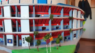 Maqueta Estadio Camp Nou_ Ideal para Coleccionista