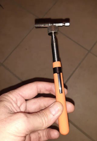 Varilla telescópica con iman -imantada.