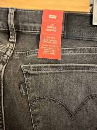 Pantalones Levi's Negros