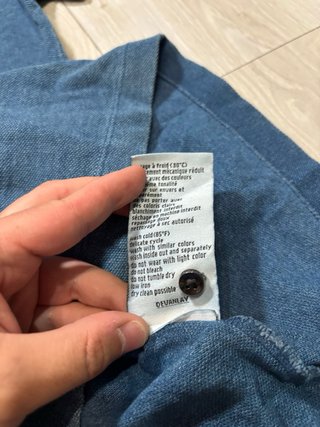 Polo Lacoste azul mujer
