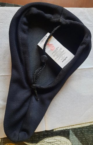 Funda sillín bicicleta Btwin Comfort Gel Talla S
