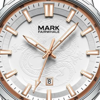 Reloj MARK FAIRWHALE Plata y Blanco