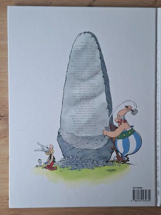 Comic Asterix y lo nunca visto