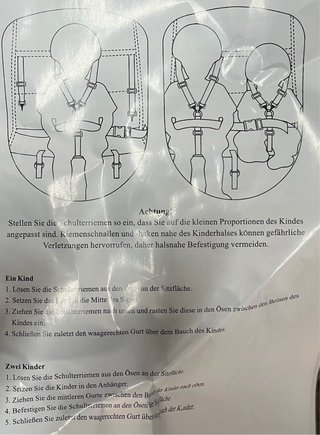 Remolque porta bebés Kranich