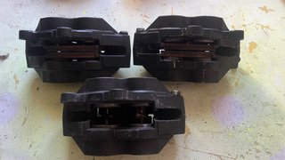 Pinzas Tokico Axiales 4 pistones CBR / GSX K1-K4