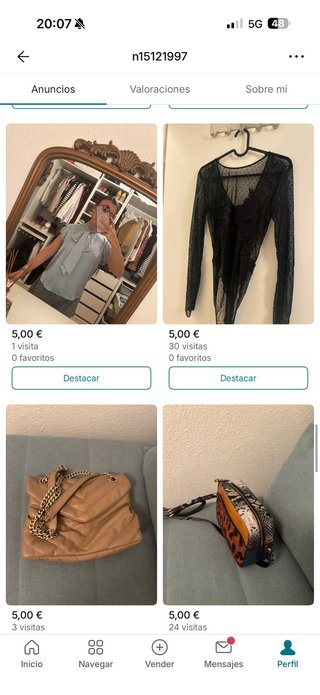 Todo a 5 euros / ROPA Y BOLSOS