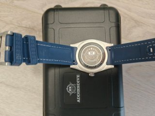 Reloj Diver ADDIESDIVE 39' Ad2068 Cuarzo Azul