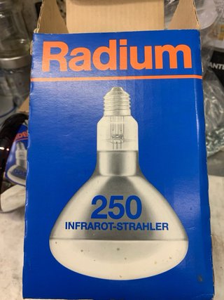 Lámpara Infrarroja Radium 250W