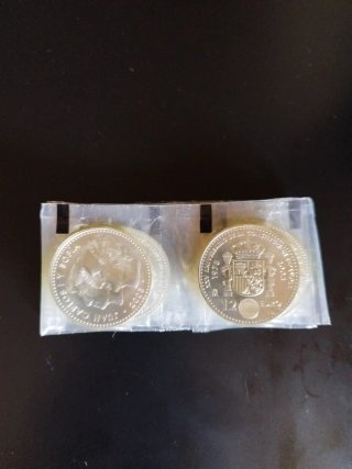 Moneda de plata Juan Carlos I 2003