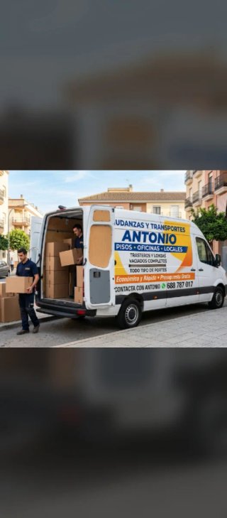 Se hacen trasportes,mudanzas,y vaciados de lonjas,