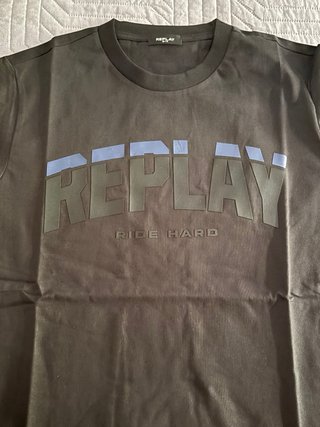 Replay Camiseta Negra Talla M