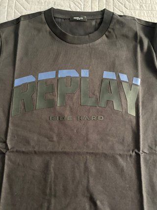 Replay Camiseta Negra Talla M