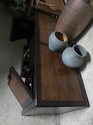Mesa TV cómoda madera y metal