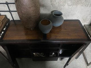 Mesa TV cómoda madera y metal