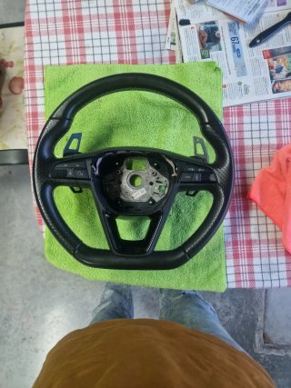 Volante Seat Leon Cupra MK3 Original con Levas