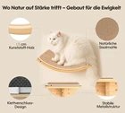 Set mensole gatto con tiragraffi