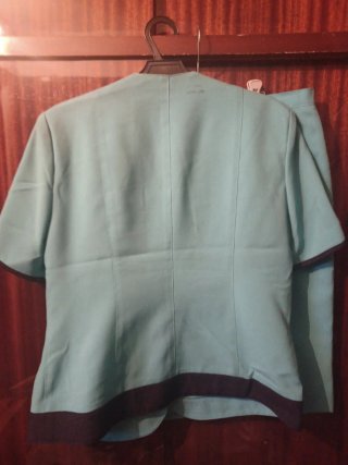Traje Chaqueta Mujer Teal