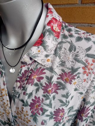 Vestido Largo Zara Estampado Floral Talla S/M