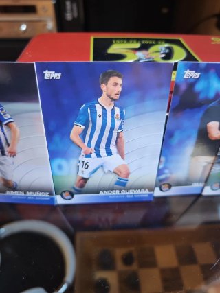 Lote cartas Real Sociedad Topps